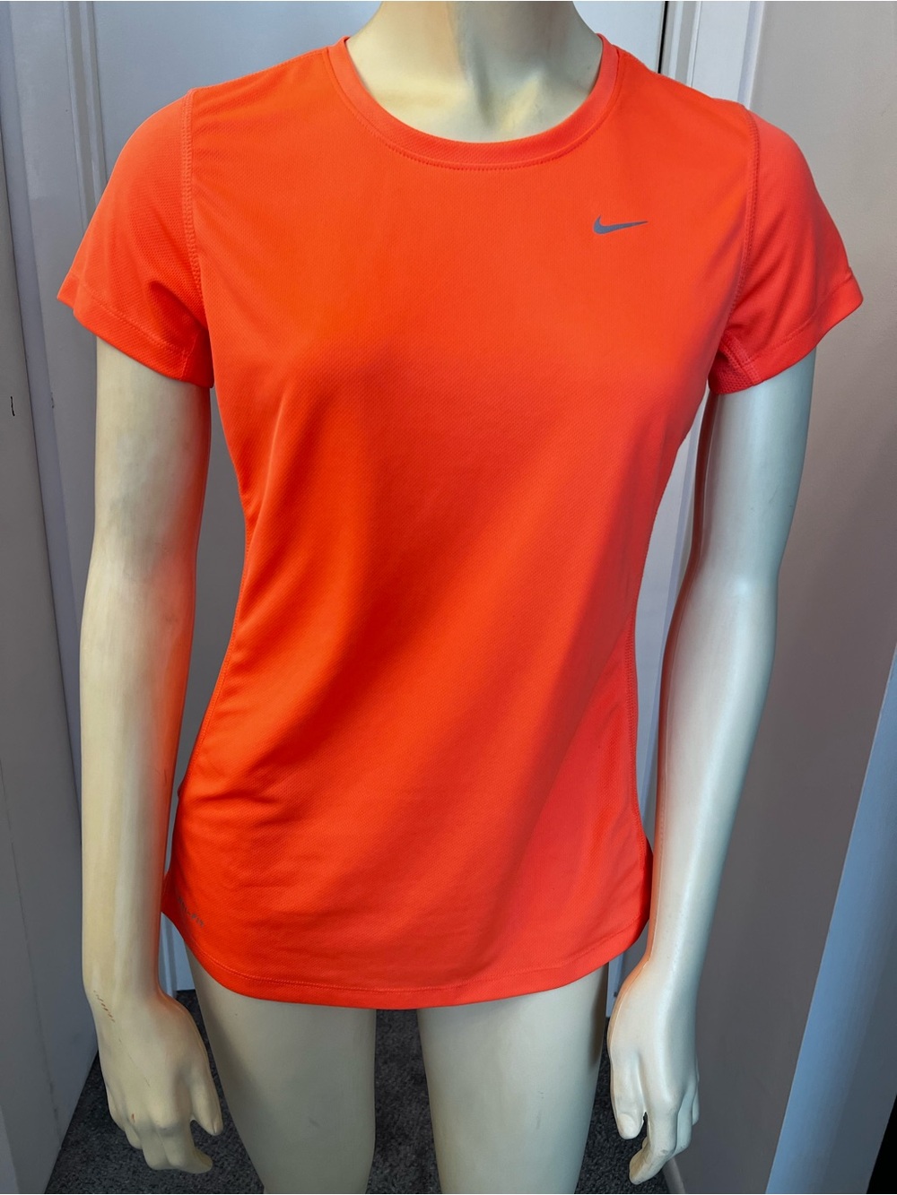 Nike Women's Bright Pink / Orange.Short Sleeve Crew Tee
